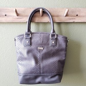 Thirty-One Purse - Paris City Charcoal Snake